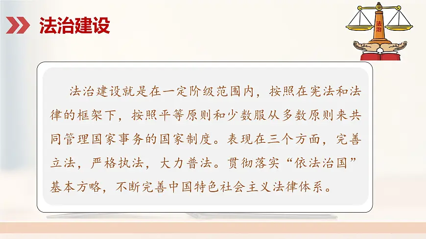 第10课 当代中国的法治与精神文明建设-2024-2025学年度高中历史教学课件（部编版选择性必修1）第6页