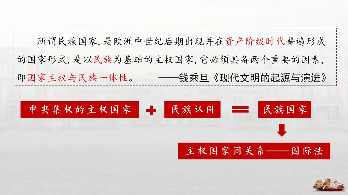 第12课 近代西方民族国家与国际法的发展 -2024-2025学年度高中历史教学课件（部编版选择性必修1）第6页