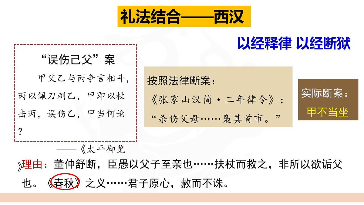 第8课 第2课时秦汉至明清的法律与教化-2024-2025学年度高中历史教学课件（统编版选择性必修1）第8页