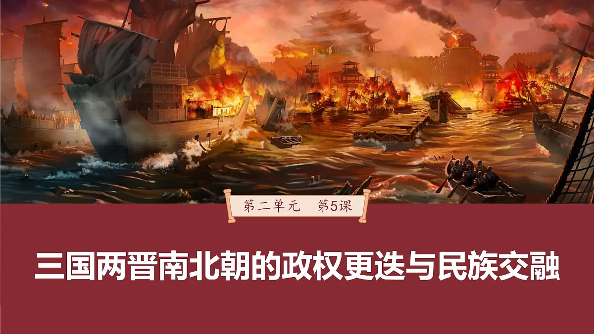 第5课　三国两晋南北朝的政权更迭与民族交融-2024-2025学年度高中历史教学课件（部编版中外历史纲要上册）第2页