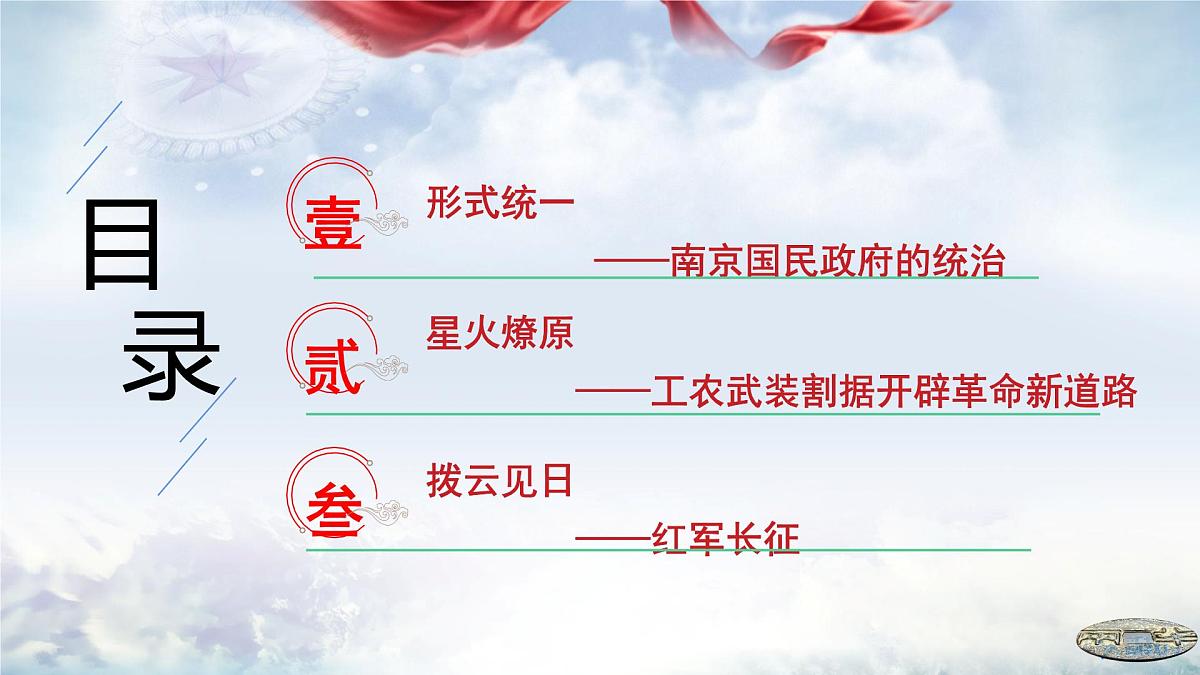 第21课 南京国民政府的统治和中国共产党开辟革命新道路-2024-2025学年度高中历史教学课件（部编版中外历史纲要上册）第3页