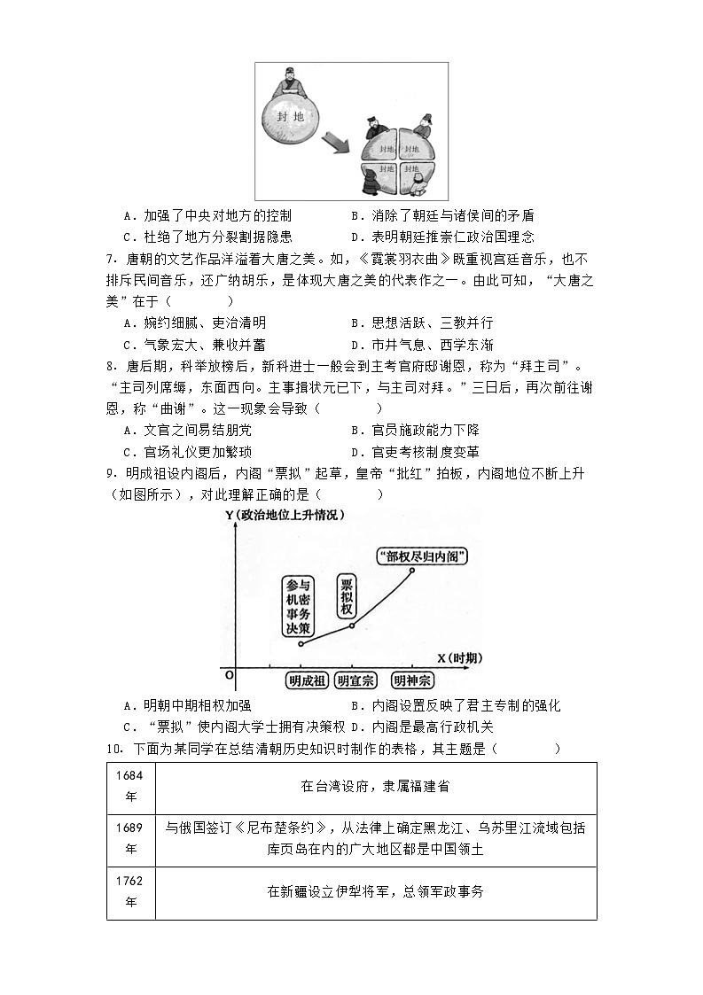 河北省辛集中学2024-2025学年高一下学期第二次月考历史试题（解析版）第2页