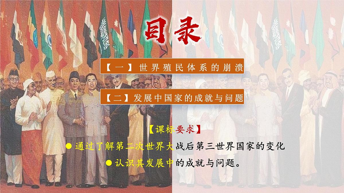 第21课 世界殖民体系的瓦解与新兴国家的发展（教学课件）-2024-2025学年高一下学期历史（人教统编版 必修 中外历史纲要下）第2页