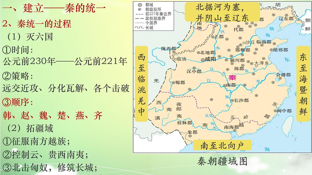 人教统编版高中历史必修上 1-3《秦统一多民族封建国家的建立》课件第8页