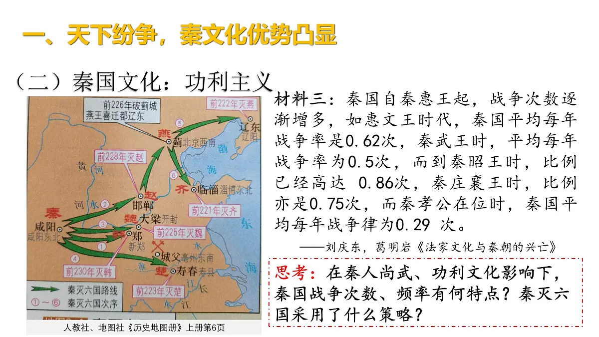 人教统编版高中历史必修上 1-3《秦统一多民族封建国家的建立》课件第5页
