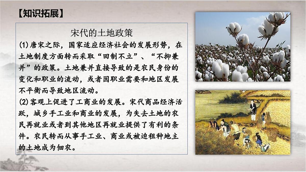 人教统编版高中历史必修上 3-11课件：辽宋夏金元的经济、社会与文化第8页