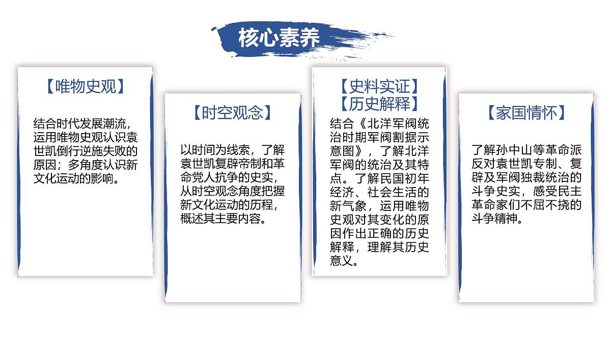 人教统编版高中历史必修上 6-19课件：北洋军阀统治时期的政治、经济与文化第4页