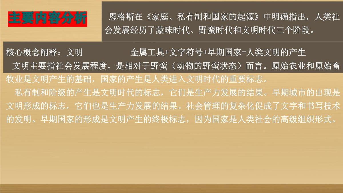 人教统编版高中历史必修下 第一单元《古代文明的产生与发展》【单元梳理】课件第6页