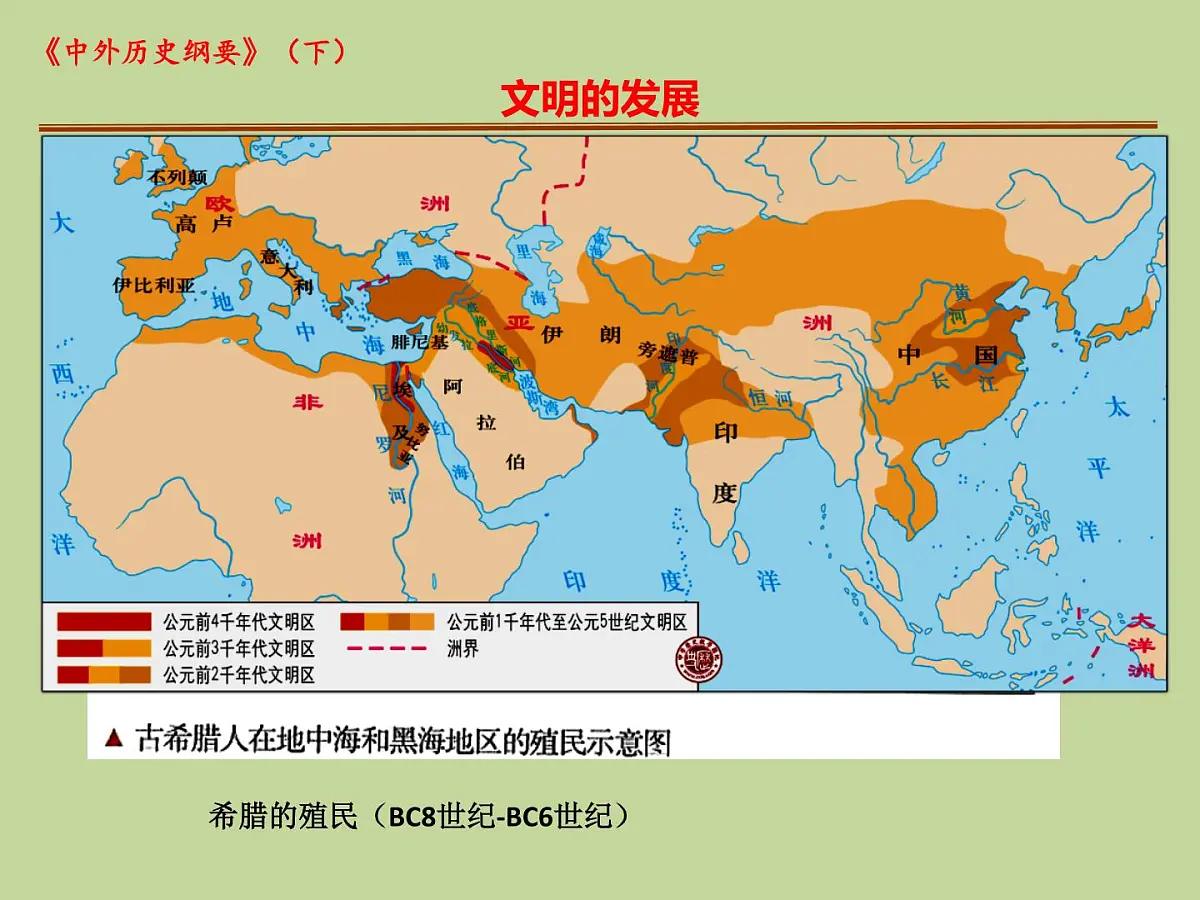 人教统编版高中历史必修下 第一单元《古代文明的产生与发展》复习课件第7页
