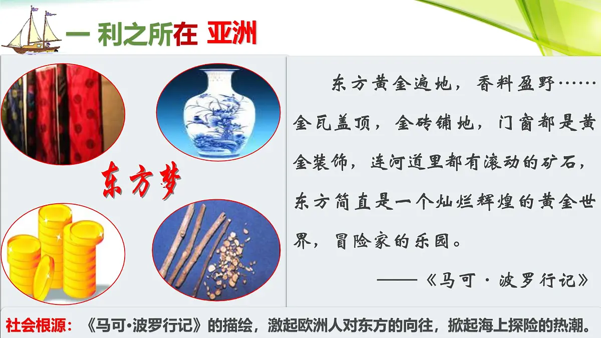 人教统编版高中历史必修下第三单元走向整体的世界复习课件第6页