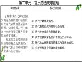 人教統(tǒng)編版高中歷史選修1第六單元  基層治理與社會保障 課件