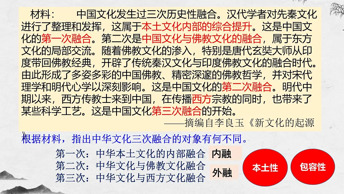 《源远流长的中华文化》复习课件 2025届部编版高中历史高考一轮复习第4页