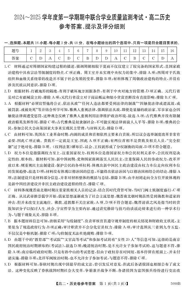 5098B 历史DA第1页