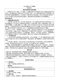 历史选择性必修2 经济与社会生活工业革命与工厂制度教案