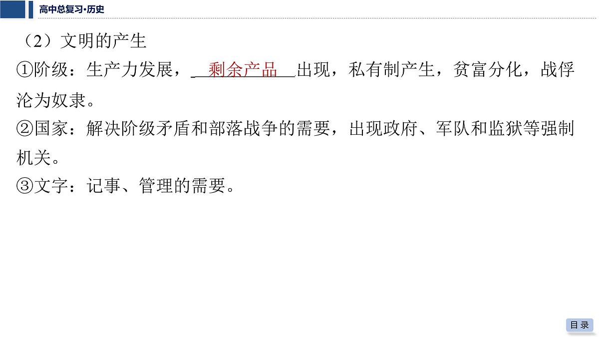 第十一单元 2026届高中历史一轮复习 第37讲　古代文明的产生与发展 课件第6页