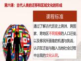 人教统编版高中历史选修3 3-6《古代人类的迁移和区域文化》课件