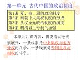 人教版 (新课标)高中历史必修1 1-1《夏、商、西周的政治制度》课件