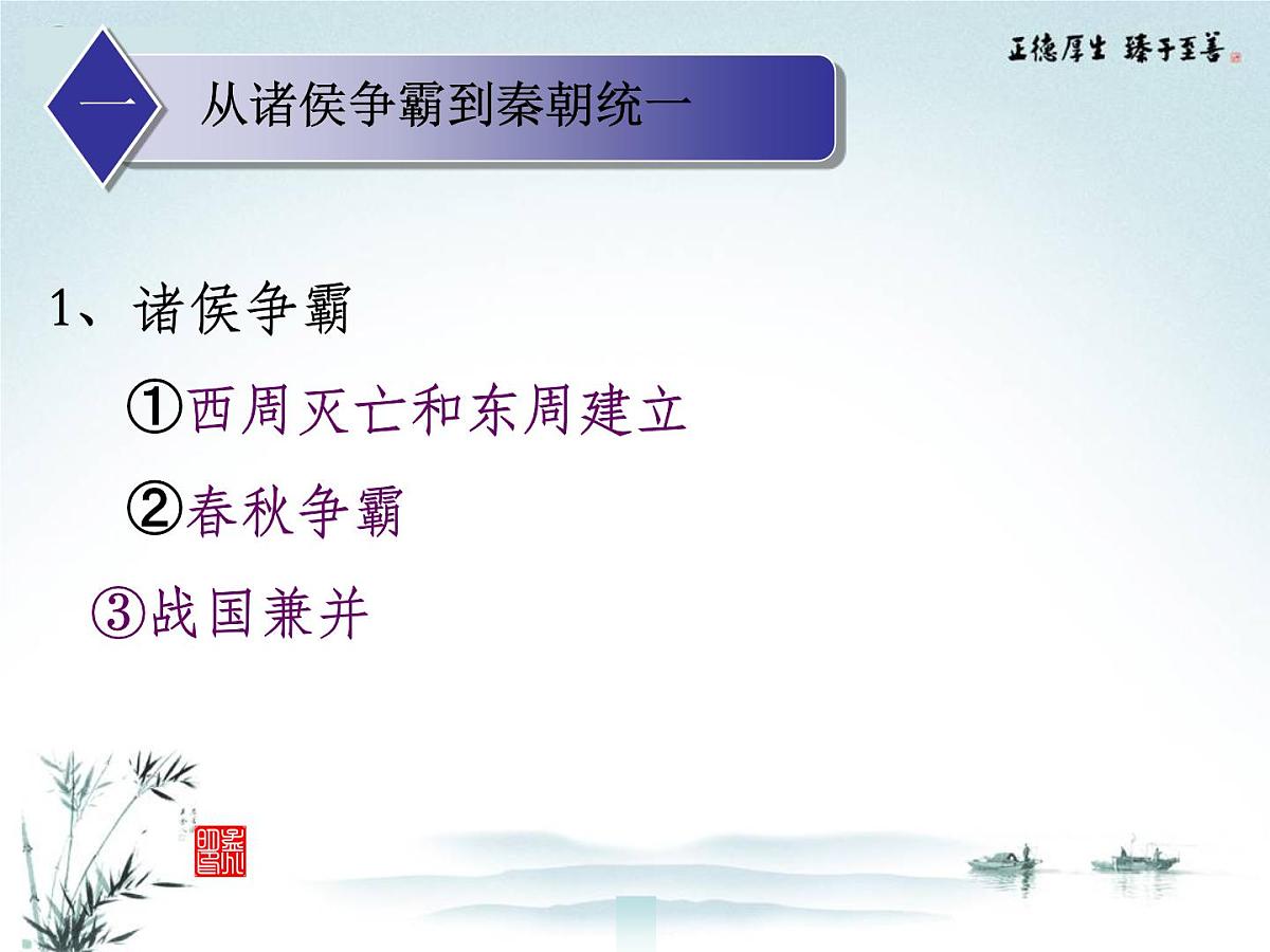 人教版 (新课标)高中历史必修1 1-2《秦朝中央集权制度的形成》课件第4页