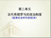 人教版 (新课标)高中历史必修1第二单元古代希腊罗马的政治制度复习课件
