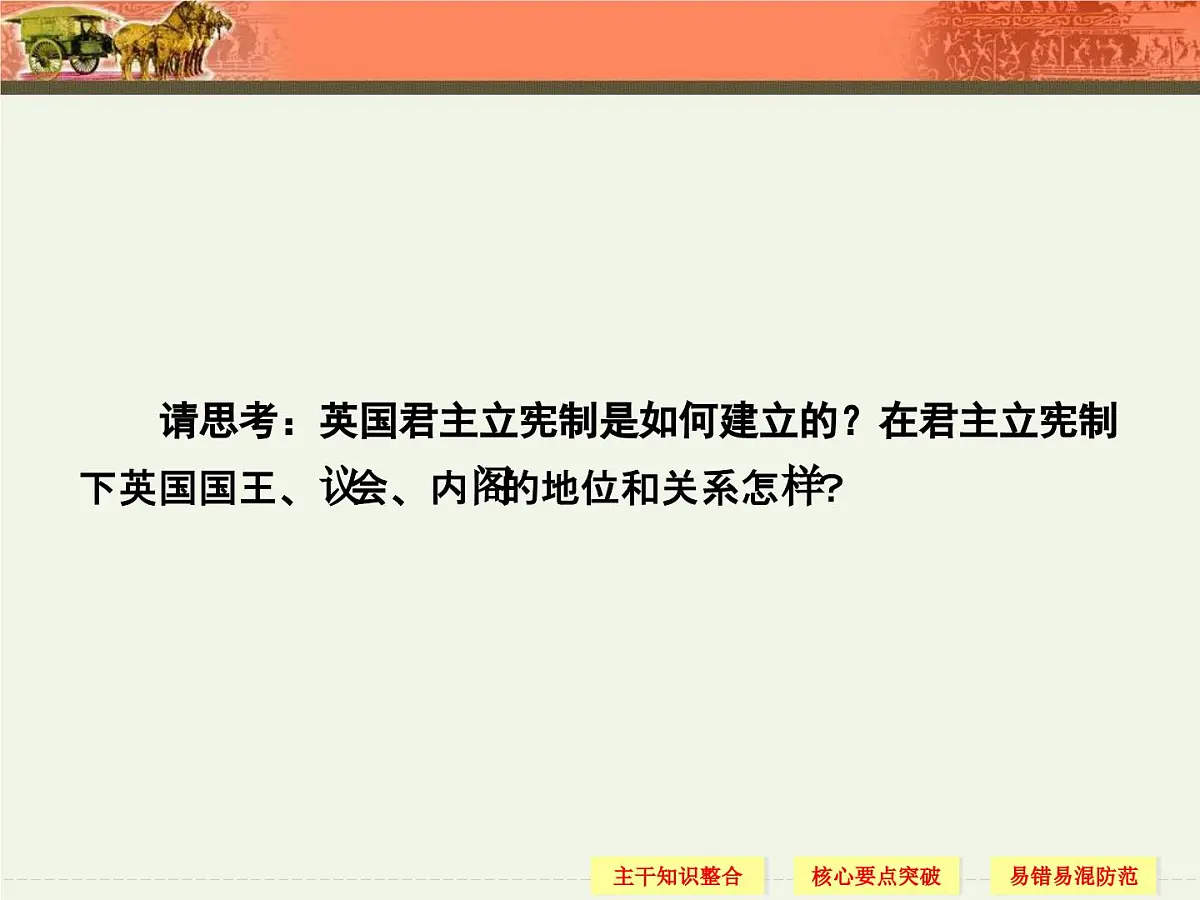 教案—人教版 (新课标)高中历史必修1 3-7《英国君主立宪制的建立》课件第3页