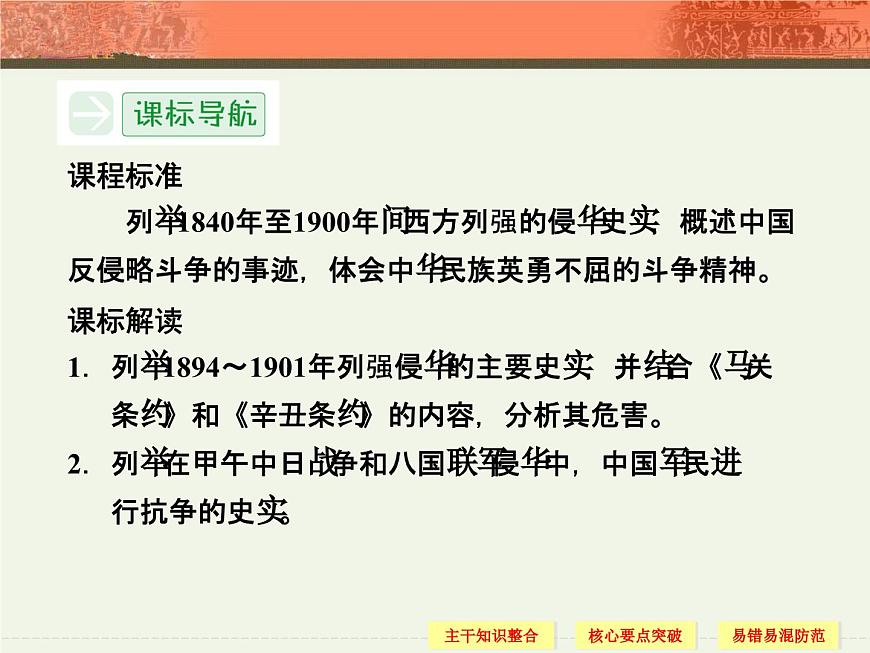 人教版 (新课标)高中历史必修1 4-12《甲午中日战争和八国联军侵华》导学课件第3页