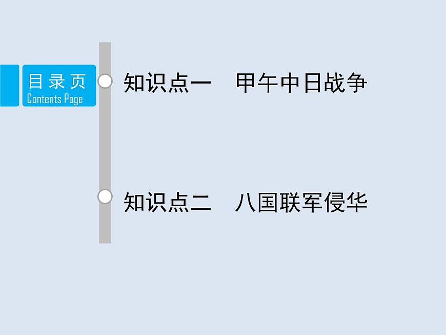 人教版 (新课标)高中历史必修1 4-12《甲午中日战争和八国联军侵华》课件第2页