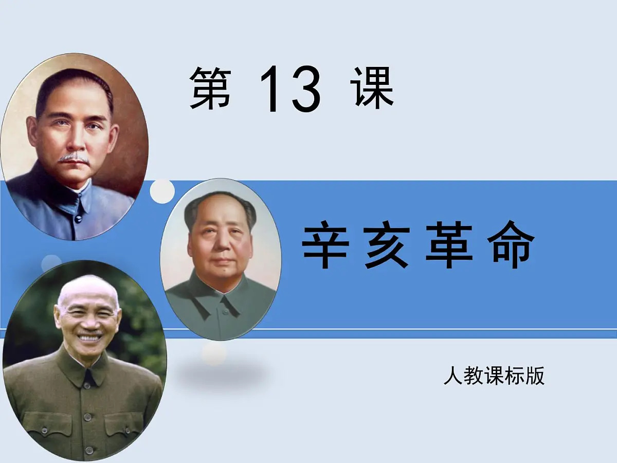 人教版 (新课标)高中历史必修1 4-13《辛亥革命》课件第1页