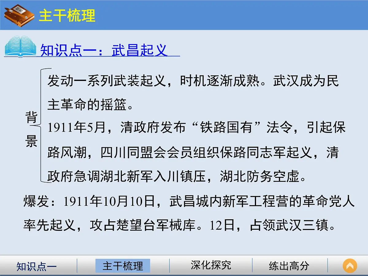 人教版 (新课标)高中历史必修1 4-13《辛亥革命》课件第4页