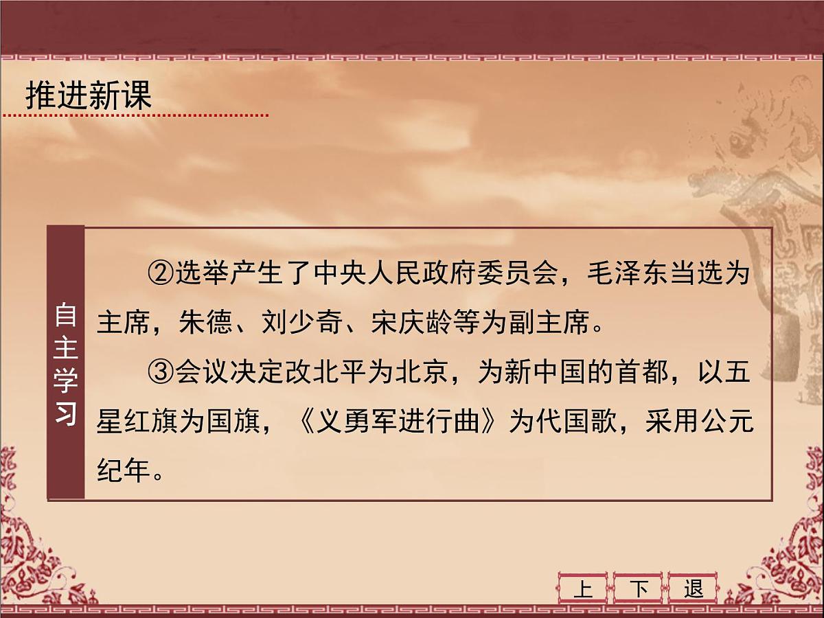 课件—人教版 (新课标)高中历史必修1 6-20《新中国的民主政治建设》第6页