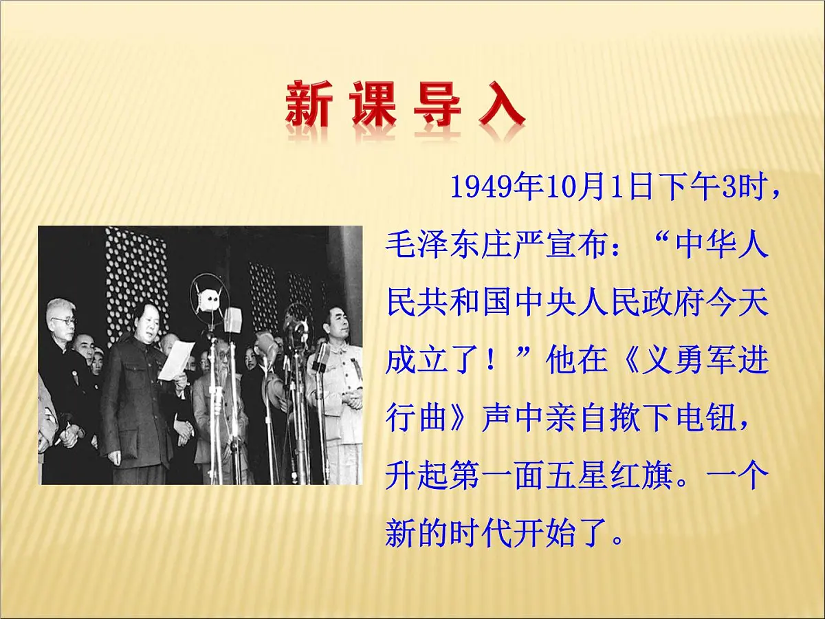 人教版 (新课标)高中历史必修1 6-20《新中国的民主政治建设》课件第2页