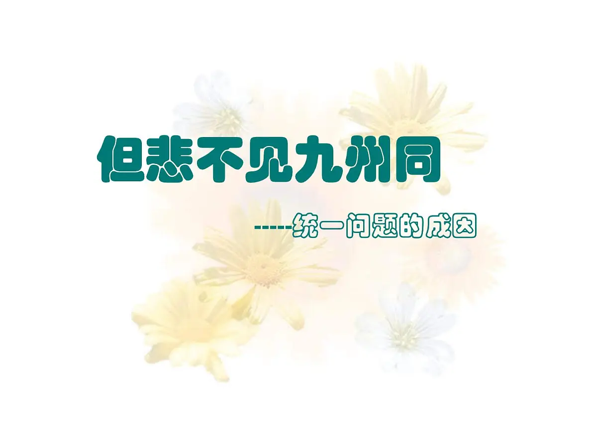 人教版 (新课标)高中历史必修1 6-22《祖国统一大业》课件第4页