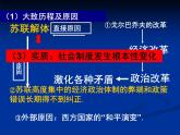 课件—人教版 (新课标)高中历史必修1 8-27《世纪之交的世界格局》