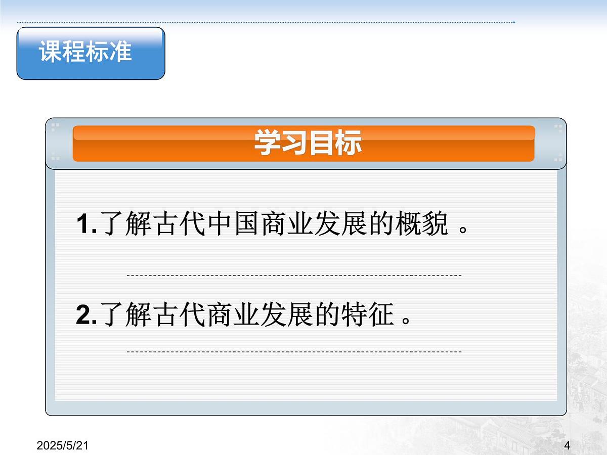 课件—人教版 (新课标)高中历史必修2 1-3《古代商业的发展》第4页