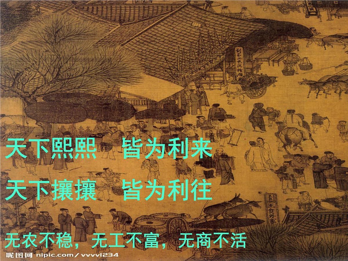 人教版 (新课标)高中历史必修2 1-3《古代商业的发展》课件第2页