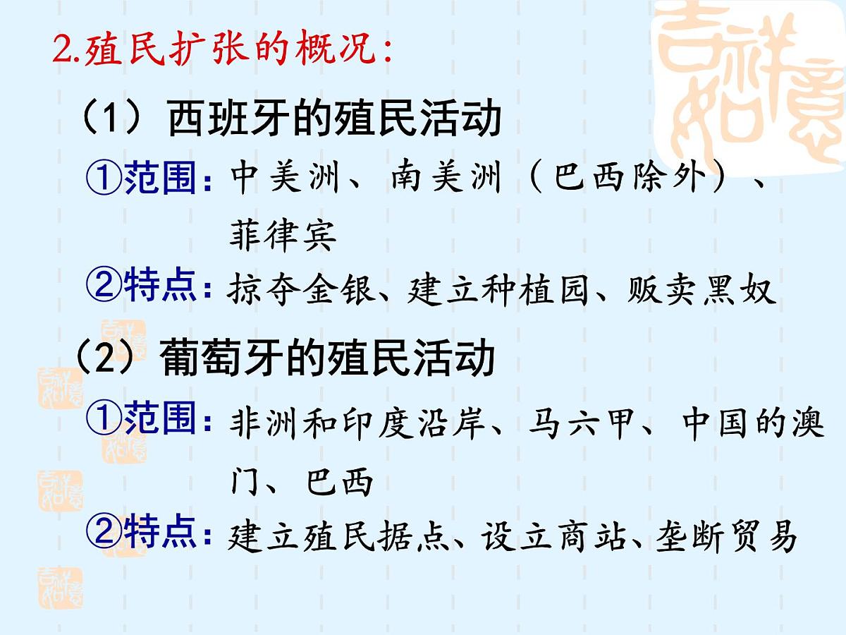 人教版 (新课标)高中历史必修2 2-6《殖民扩张与世界市场的拓展》课件第6页