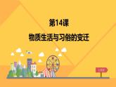 课件—人教版 (新课标)高中历史必修2 5-14《物质生活与习俗的变迁》
