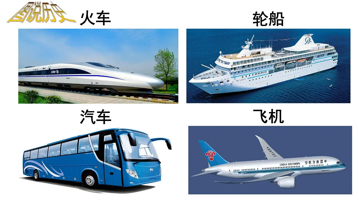 课件—人教版 (新课标)高中历史必修2 5-15《交通和通讯工具的进步》第1页