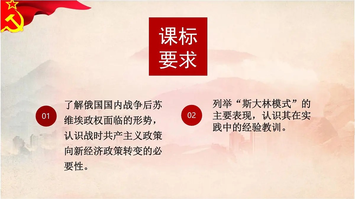 人教版 (新课标)高中历史必修2 7-20《从“战时共产主义”到“斯大林模式”》说课课件第4页