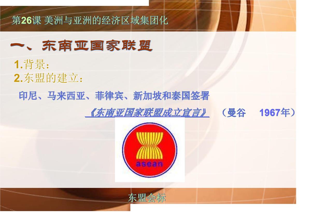 课件—人教版 (新课标)高中历史必修2 8-23《世界经济的区域集团化》第5页