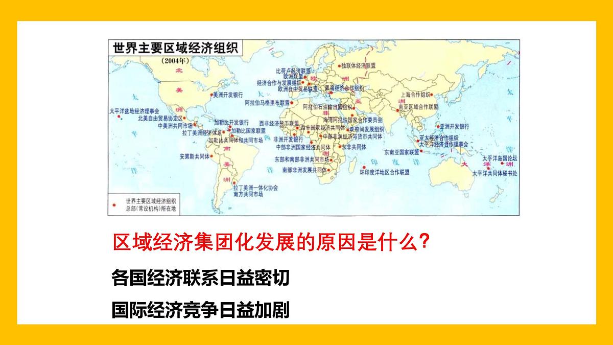 课件—人教版 (新课标)高中历史必修2 8-23《世界经济的区域集团化》第5页
