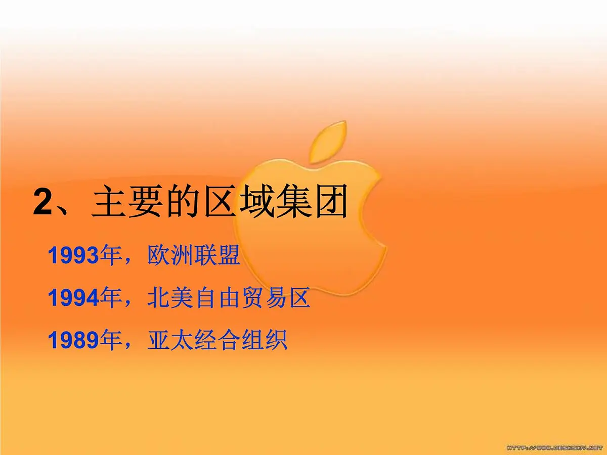 人教版 (新课标)高中历史必修2 8-23《世界经济的区域集团化》课件第4页