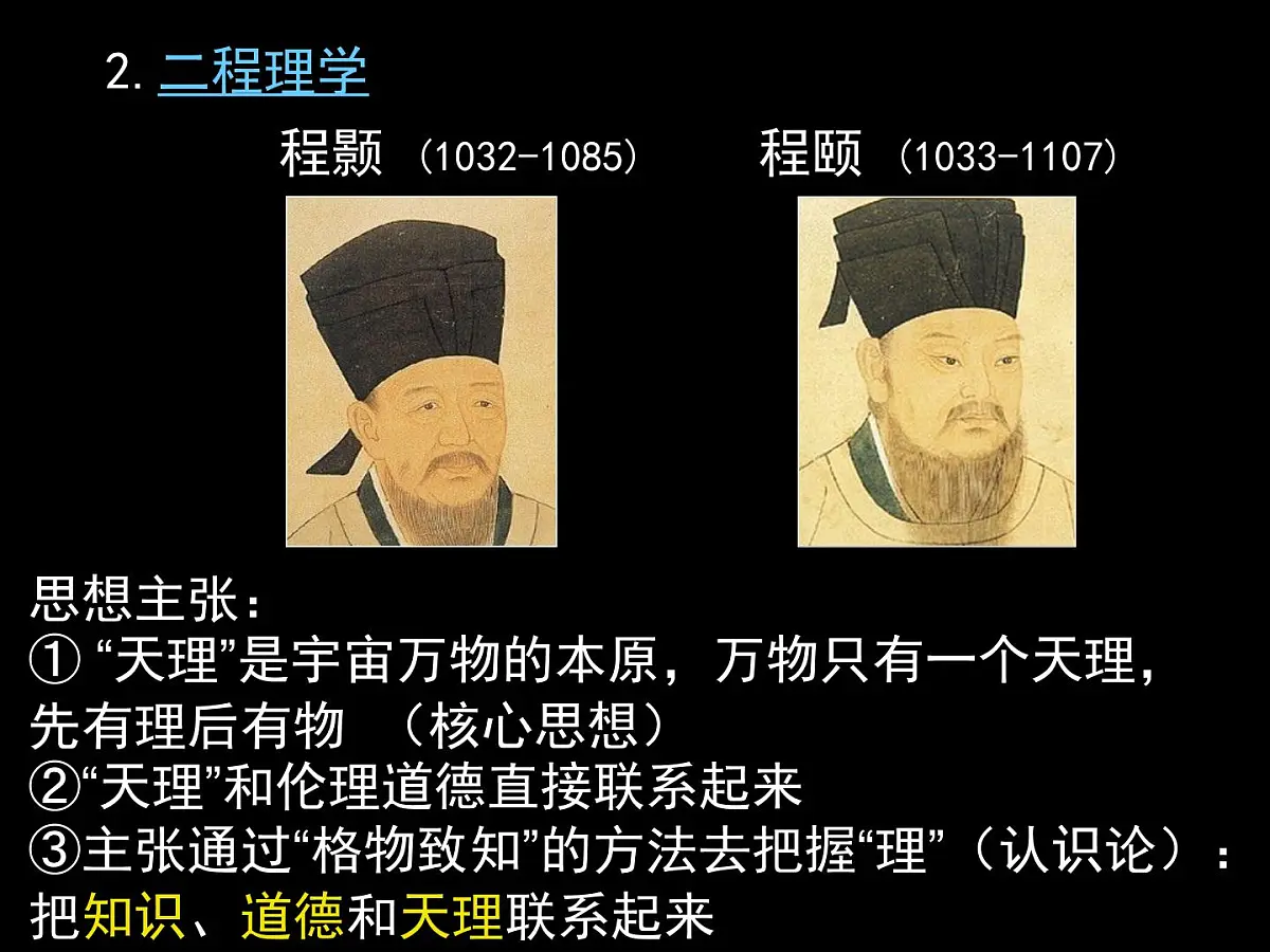 人教版 (新课标)高中历史必修3 1-3《宋明理学》课件第7页