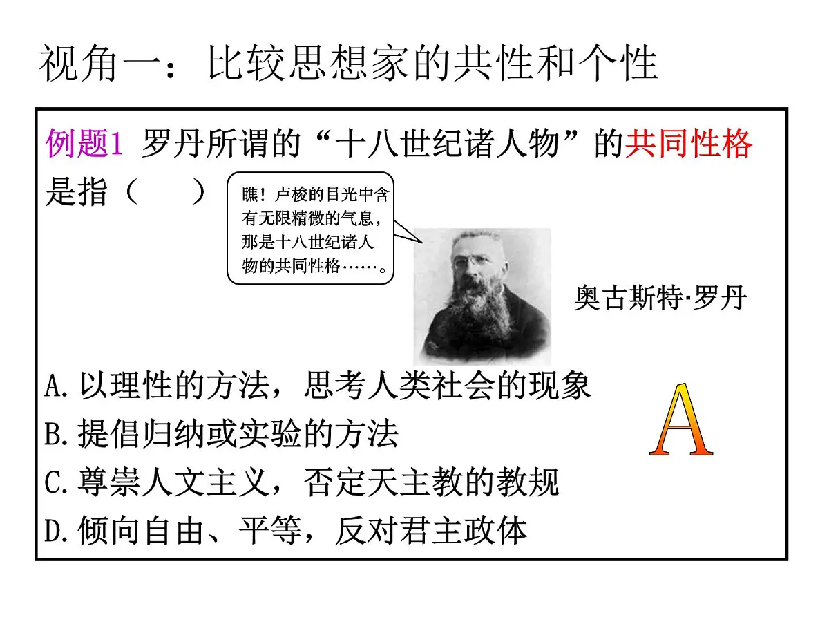 人教版 (新课标)高中历史必修3 2-7《启蒙运动》课件第6页