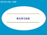 人教版 (新课标)高中历史必修3 第四单元近代以来世界的科学发展历程单元复习总结课件