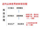 人教版 (新课标)高中历史必修3 第四单元近代以来世界的科学发展历程复习课件