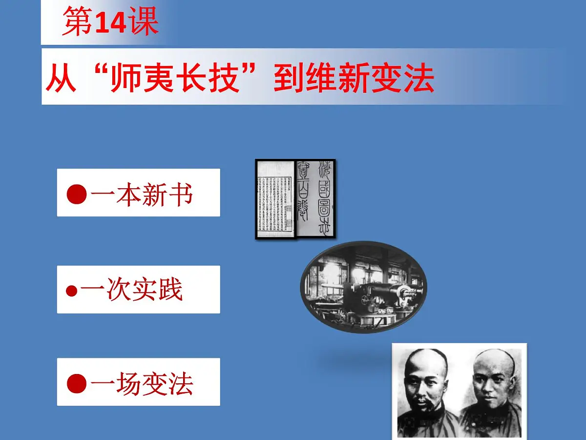 课件—人教版 (新课标)高中历史必修3 5-14《从“师夷长技”到维新变法》第5页
