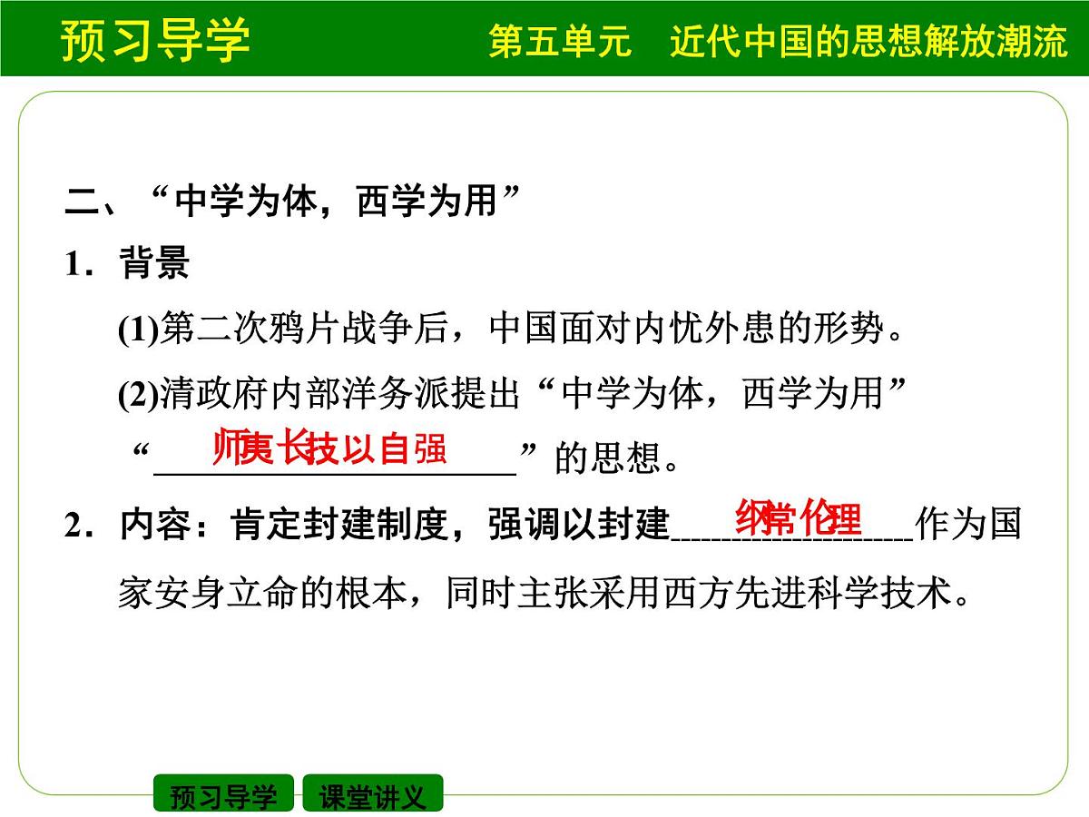 人教版 (新课标)高中历史必修3 5-14《从“师夷长技”到维新变法》课件第6页
