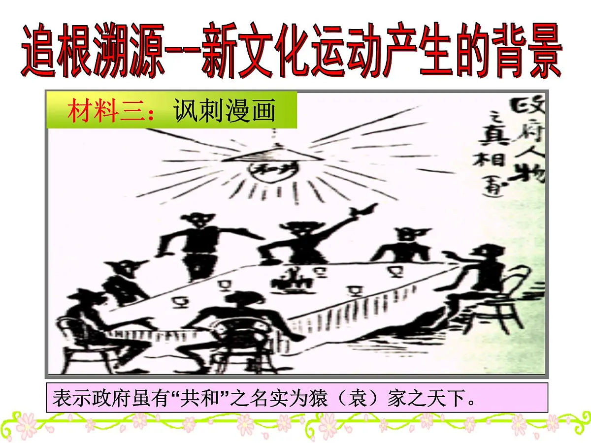 人教版 (新课标)高中历史必修3 5-15《新文化运动与马克思主义的传播》课件第4页