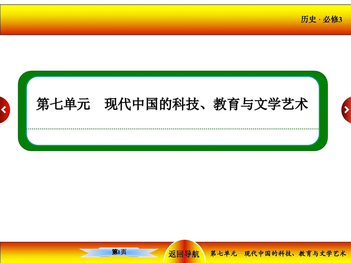 人教版 (新课标)高中历史必修3 6-19《建国以来的重大科技成就》课件第1页