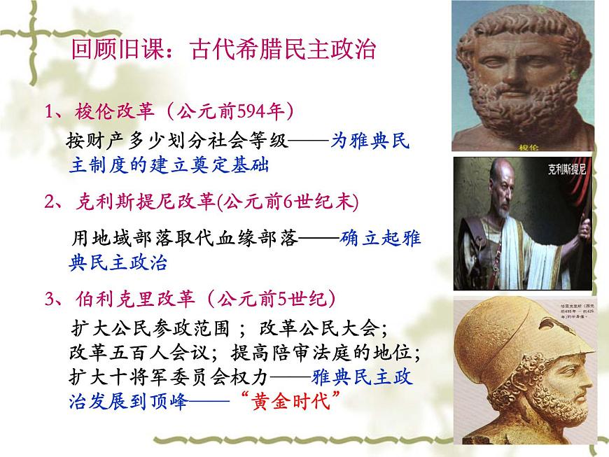 人教版 (新课标)高中历史选修1 1-1《雅典城邦的兴起》课件第2页